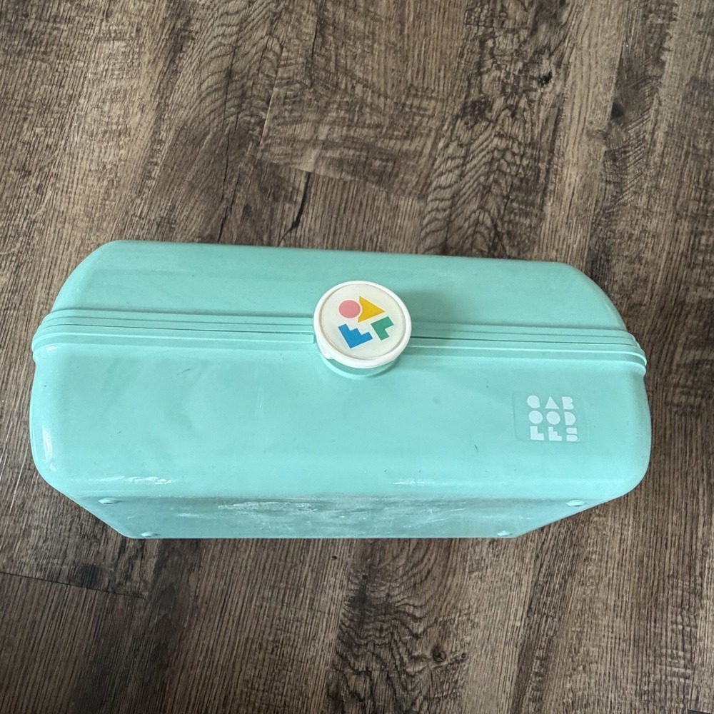 Caboodles On-The-Go Girl Makeup Box, Turquoise on Marble
